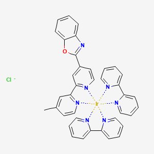 Chemical structure of NecroIr1
