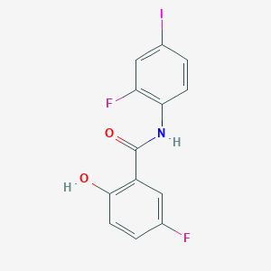 Chemical structure of NFATc1-IN-1