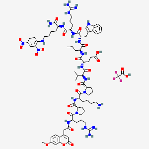 Chemical structure of NFF-3 TFA