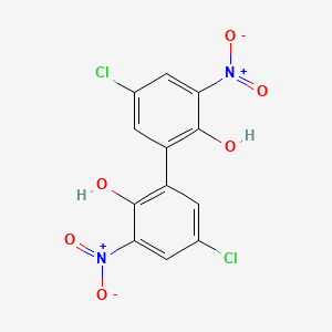 Chemical structure of Niclofolan