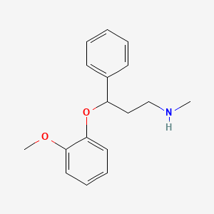 Chemical structure of Nisoxetine
