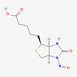 Chemical structure of Nitrosobiotin