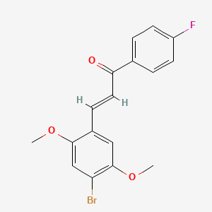 Chemical structure of NLRP3-IN-10