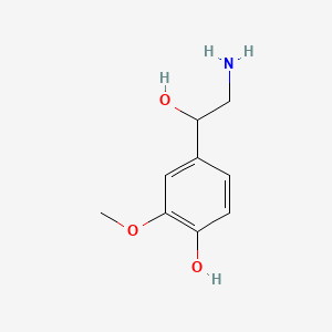 Chemical structure of Normetanephrine