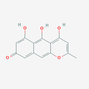 Chemical structure of Norrubrofusarin