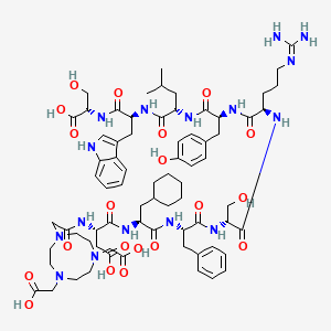 Chemical structure of NOTA-AE105