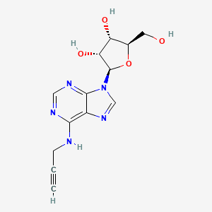 Chemical structure of N-Propargyladenosine