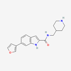 Chemical structure of NS2B/NS3-IN-3