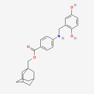 Chemical structure of NSC689857