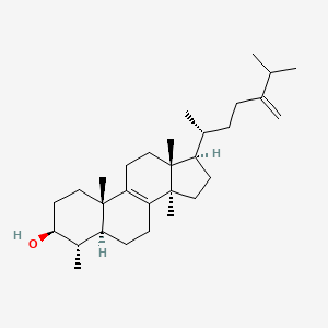 Chemical structure of Obtusifoliol