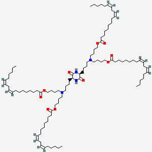 Chemical structure of OF-C4-Deg-Lin