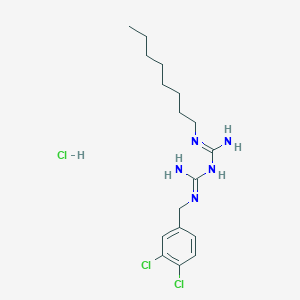 Chemical structure of Olanexidine hydrochloride