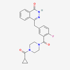 Chemical structure of Olaparib-d8
