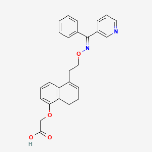 Chemical structure of ONO 1301