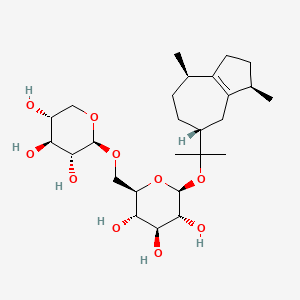 Chemical structure of Ophiopogonside A