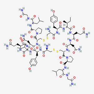 Chemical structure of Oxytocin antiparallel dimer