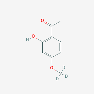 Chemical structure of Paeonol-d3