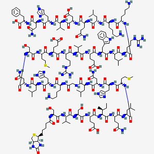 Chemical structure of Parathyroid Hormone (1-34), human, biotinylated