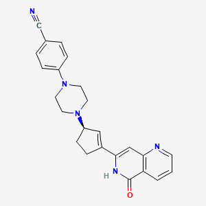 Chemical structure of PARP1-IN-7