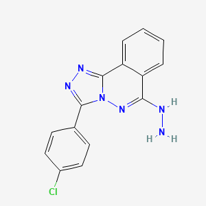Chemical structure of PCAF-IN-1