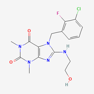 Chemical structure of PCSK9-IN-11