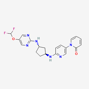Chemical structure of PCSK9-IN-12