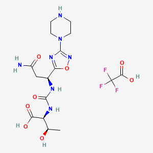 Chemical structure of PD1-PDL1-IN 1 TFA