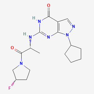 Chemical structure of PDE9-IN-1