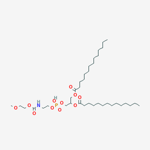 Chemical structure of PEG2000-DMPE