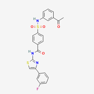 Chemical structure of PHGDH-IN-3