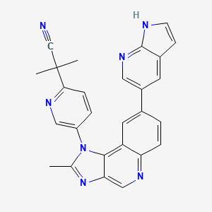 Chemical structure of PI3K/mTOR Inhibitor-11