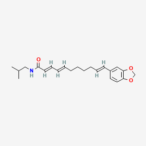 Chemical structure of Pipercide