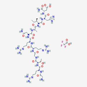 Chemical structure of PKI (14-24)amide TFA