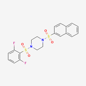 Chemical structure of PKM2 activator 2