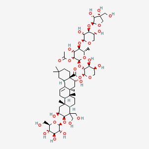 Chemical structure of Platycodin A