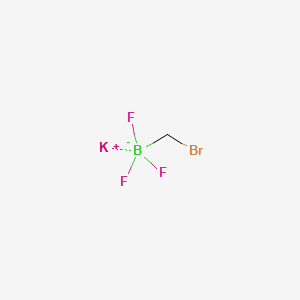 Chemical structure of Potassium (bromomethyl)trifluoroborate