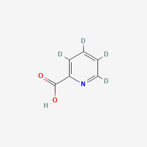 Chemical structure of Picolinic acid-d4