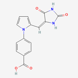 Chemical structure of PRL-3 Inhibitor 2