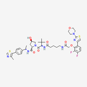 Chemical structure of MTX-23