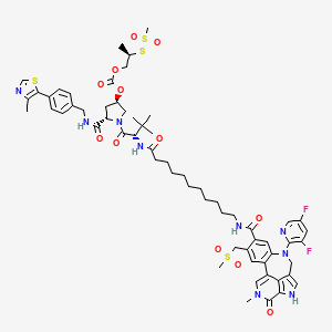 Chemical structure of PROTAC BRD4 Degrader-11