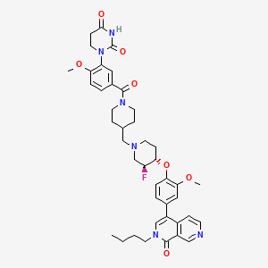 Chemical structure of PROTAC BRD9 Degrader-4