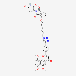 Chemical structure of PROTAC CYP1B1 degrader-1
