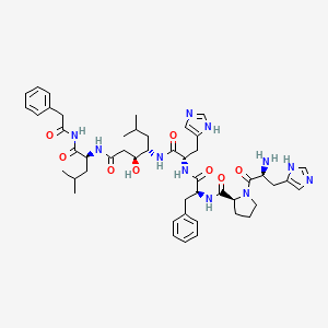 Chemical structure of PROTAC IRAK3 degrade-1 formic