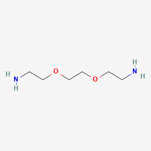 Chemical structure of Bis-NH2-PEG2