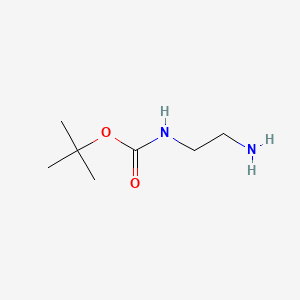 Chemical structure of NH2-C2-NH-Boc