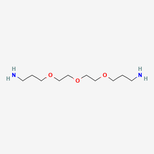 Chemical structure of Bis-NH2-C1-PEG3