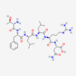 Chemical structure of Protease-Activated Receptor-1, PAR-1 Agonist