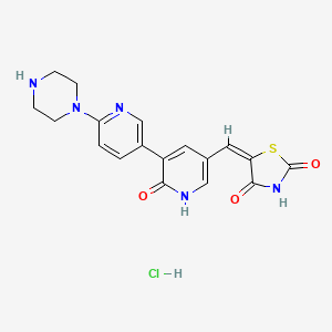 Chemical structure of Protein kinase inhibitor 1 hydrochloride