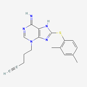 Chemical structure of PU-H54