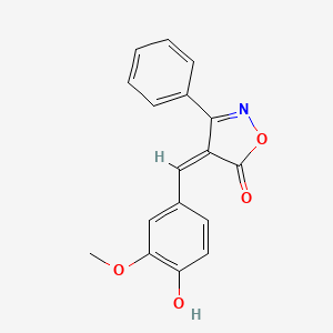 Chemical structure of QM295
